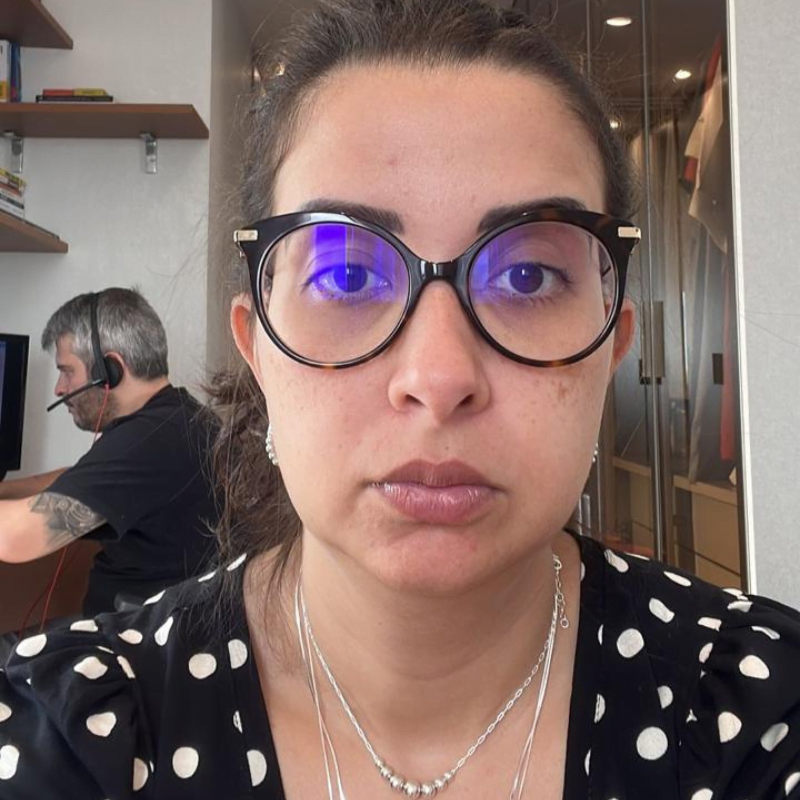 Amanda Cristine Barbosa Marques, antes da consultoria de imagem