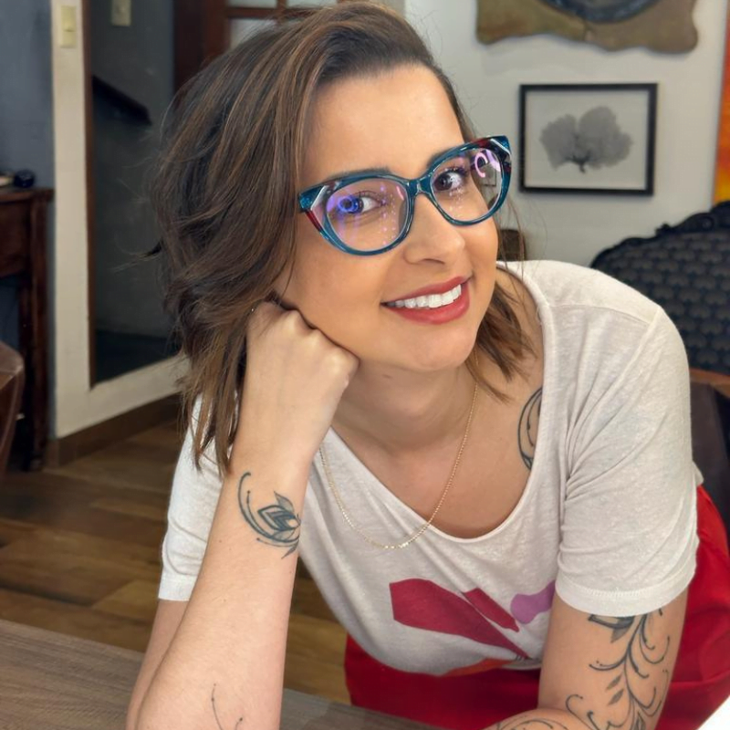 Amanda Cristine Barbosa Marques, depois da consultoria de imagem