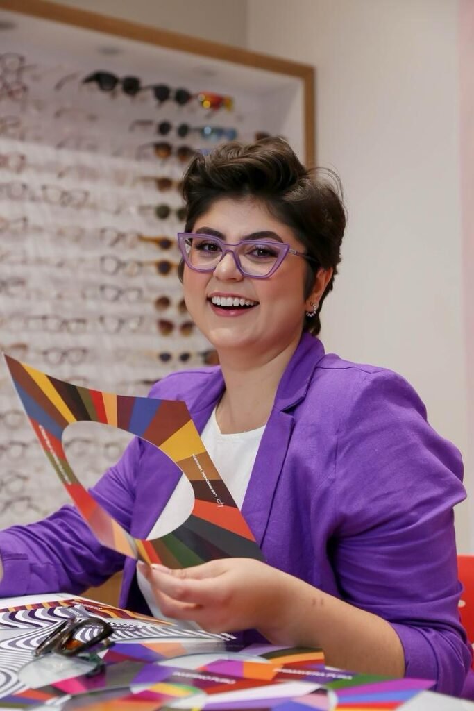 Luiza Morando, empreendedora do segmento óptico
