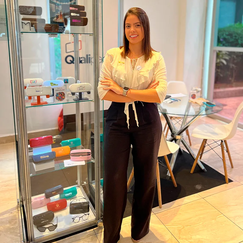 Isabela Miller, gerente de marketing da Qualipack Estojos